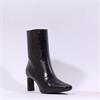Wonders Vita Pointed Heel Boot - Brown Leather